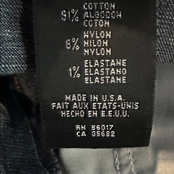 Bebe Dark Wash Denim Midi Skirt (S) - Picture 5 of 7